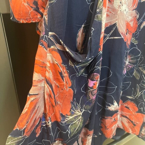 FREE PEOPLE NAVY MINI DRESS - Picture 6 of 8